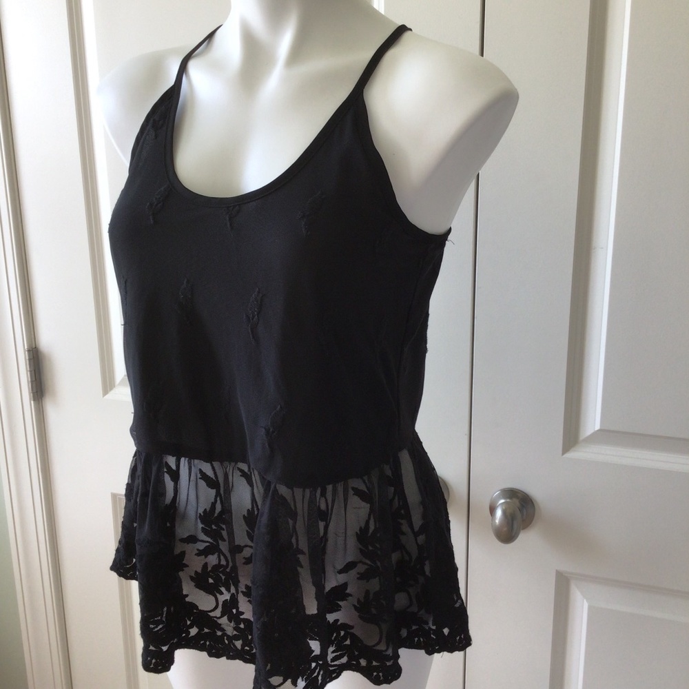 Romeo & Juliet Tank Top Black